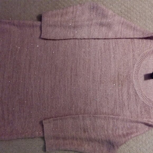 NWOT pink acrylic knit medium sweater - Picture 1 of 2